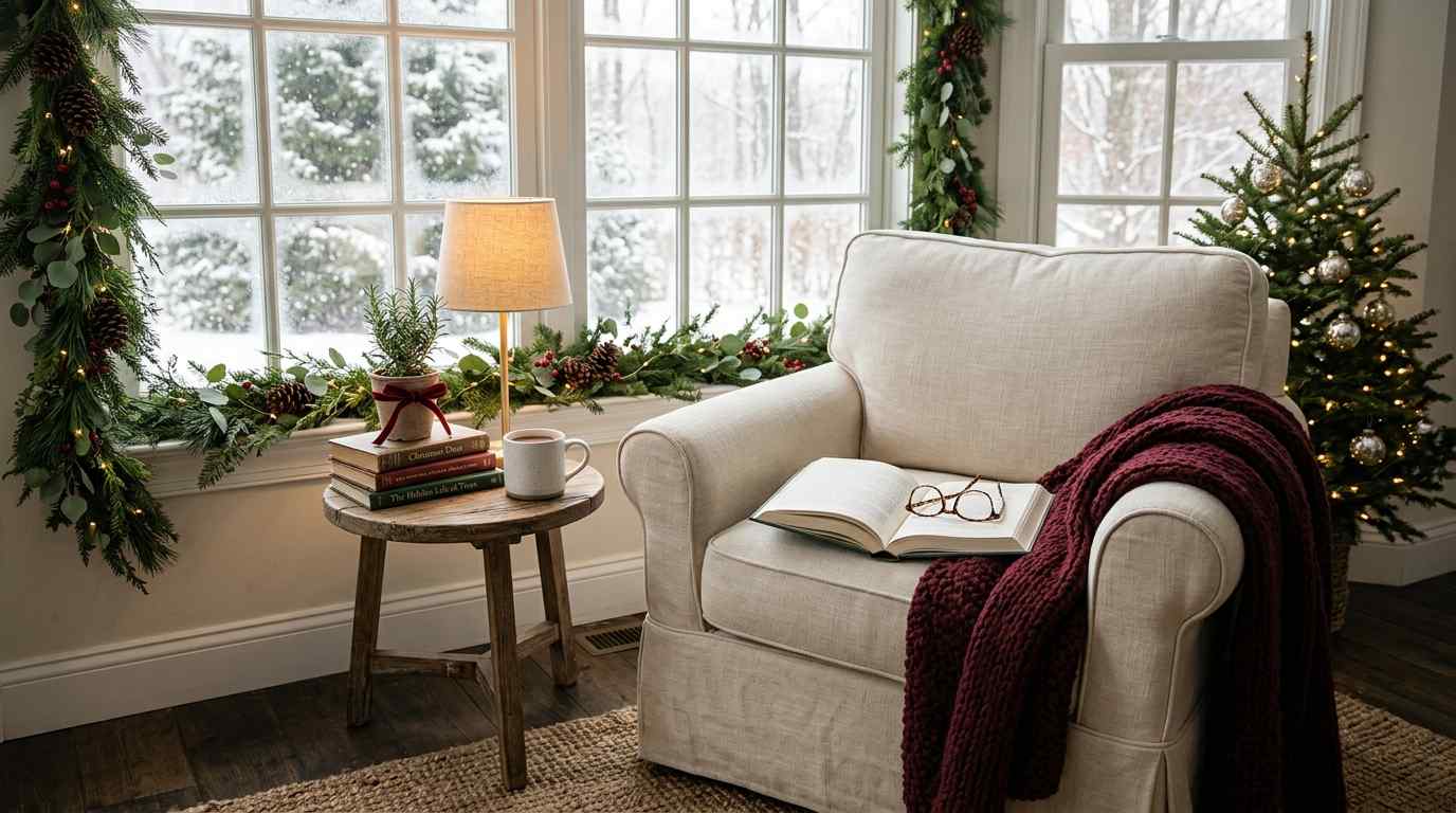 Christmas Reading Nook Ideas