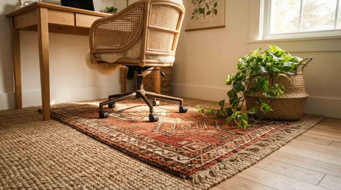 A Natural Wood Desk