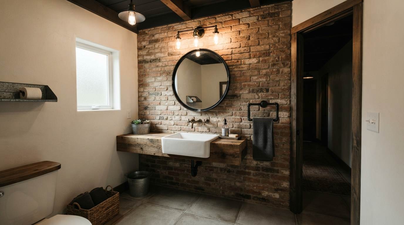 Install a Pedestal Sink Instead of a Vanity