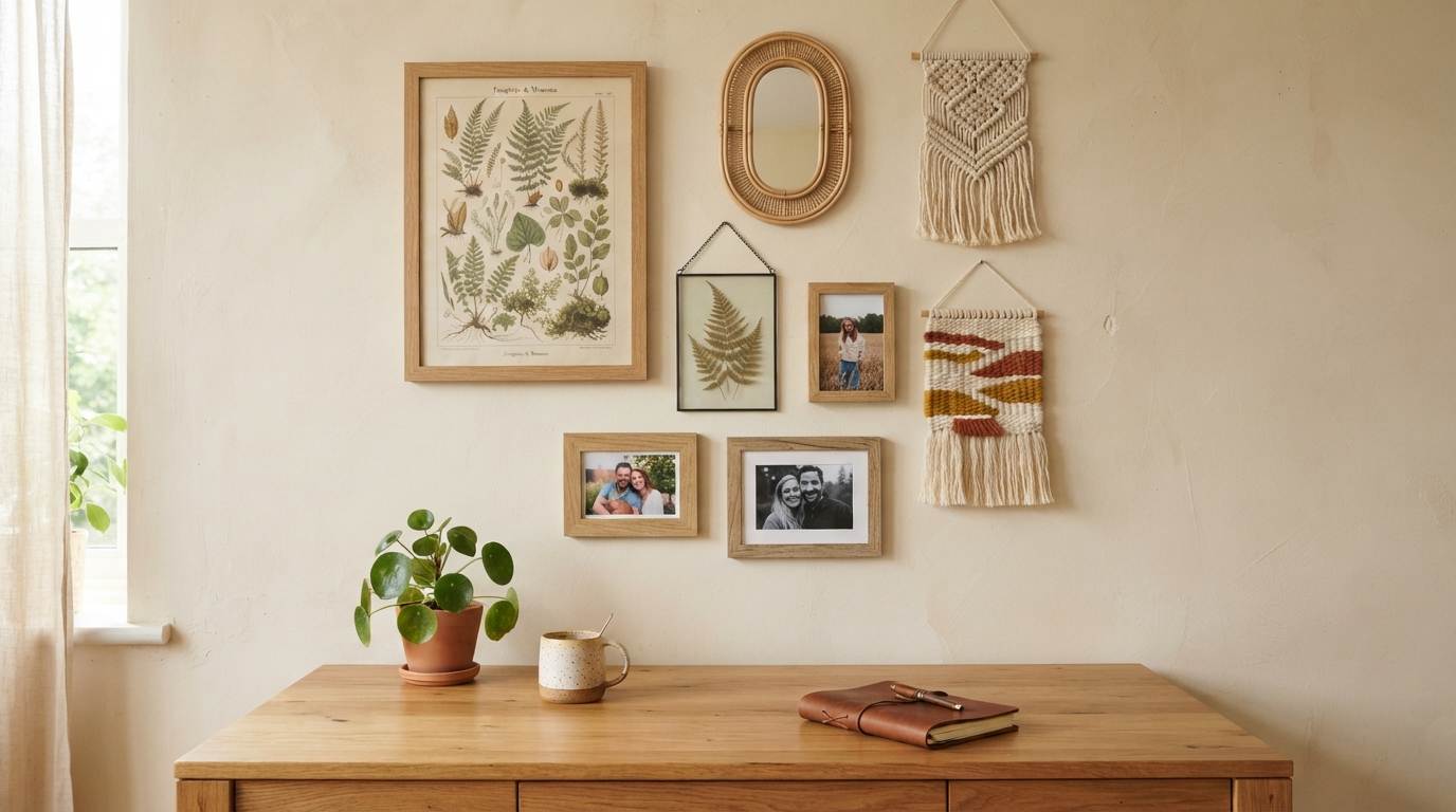 A Boho Gallery Wall That Tells a Story