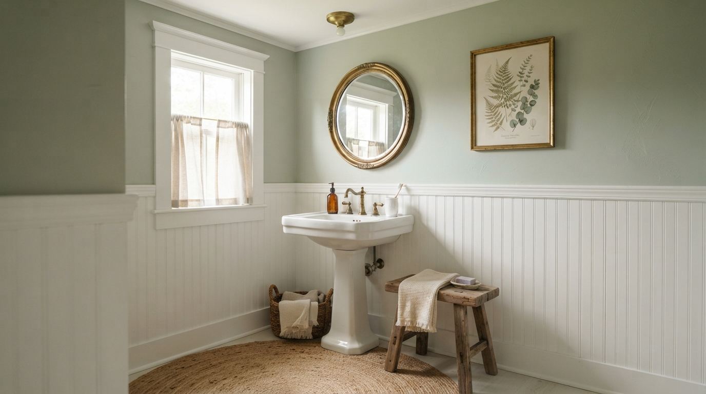 . Use Patterned Floor Tile