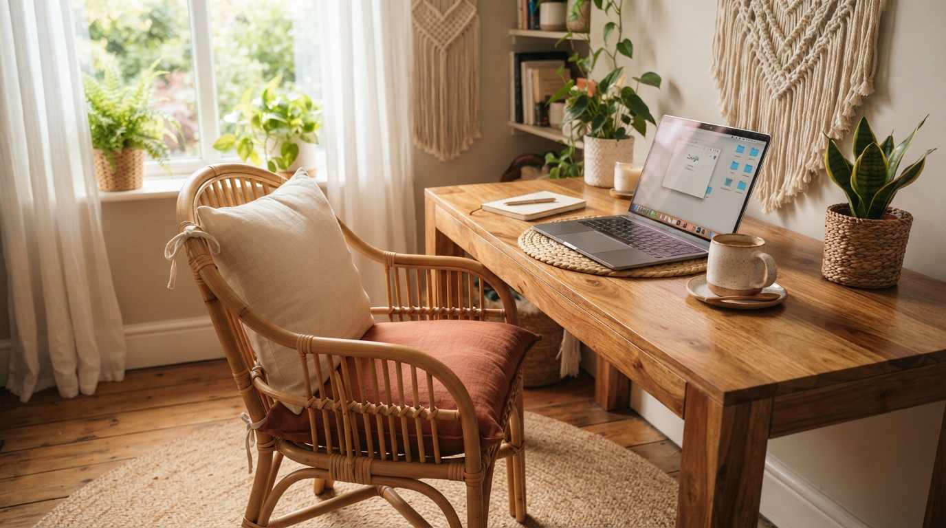 Macrame Wall Art Behind Your Desk Honestly,