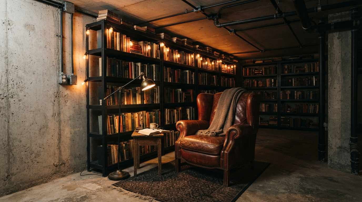 The Basement Corner Library
