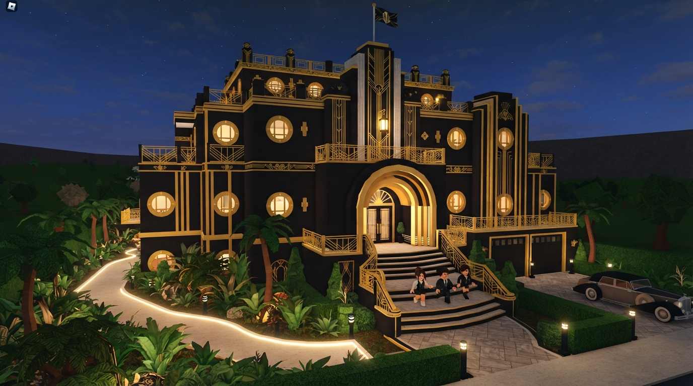 The Art Deco Mansion
