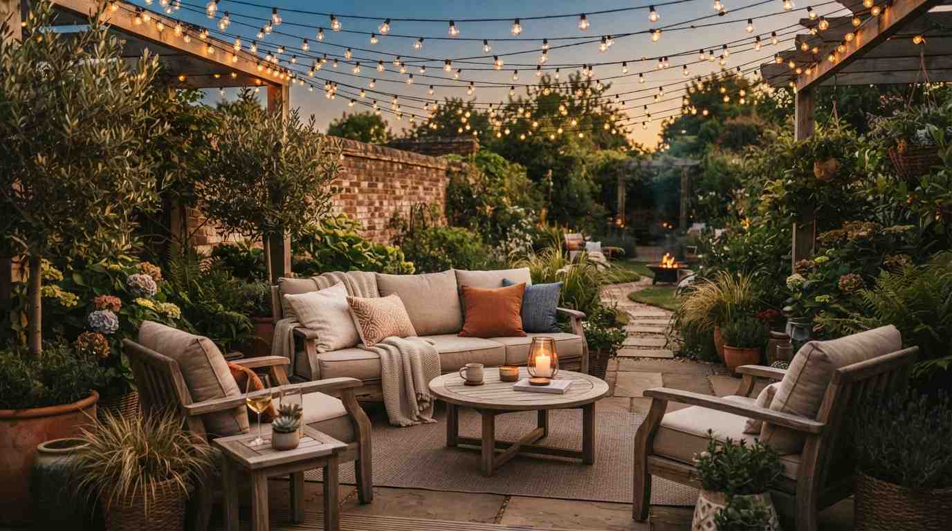 Magical Outdoor String and Fairy Light Ideas