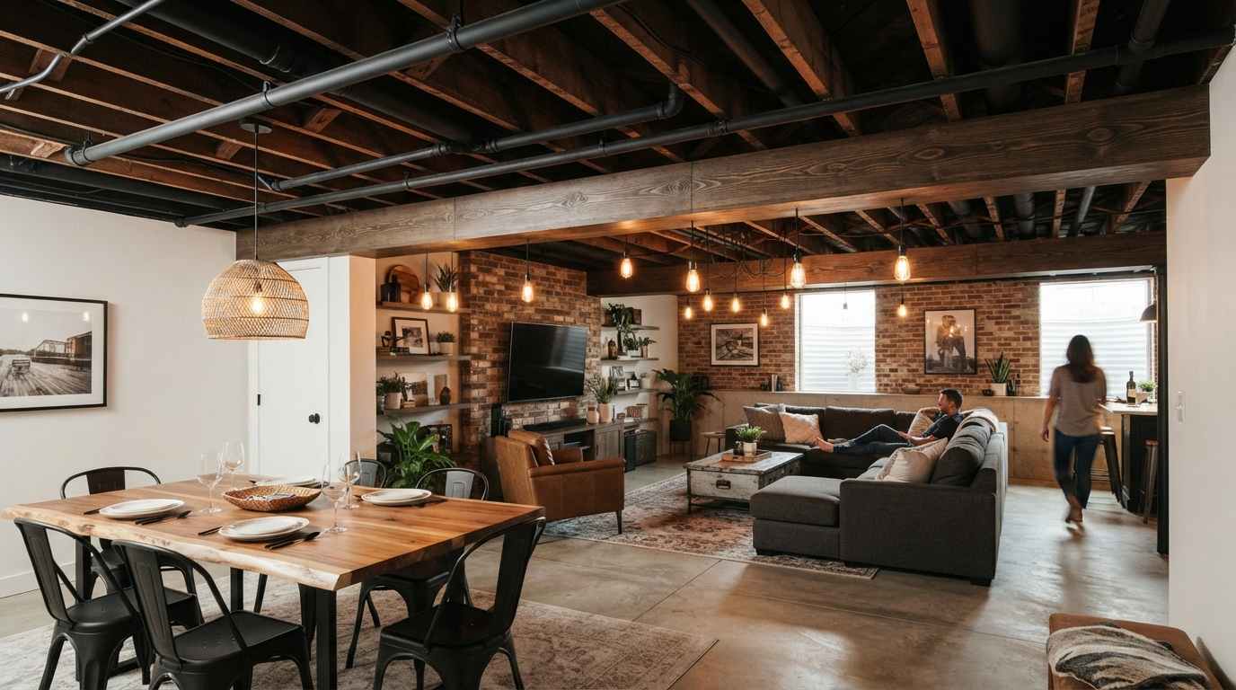 Add Faux Beams for Structure