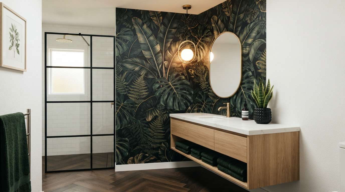Go Bold With Black and White Tile
