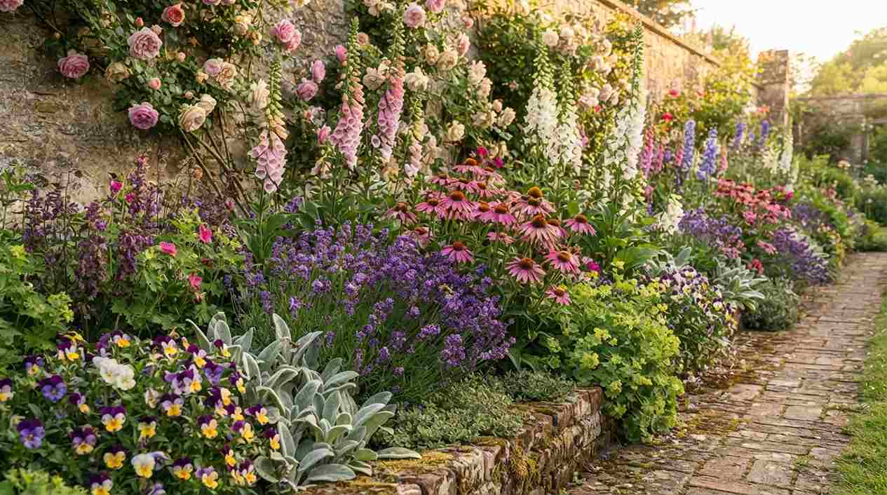 The Layered Cottage Border
