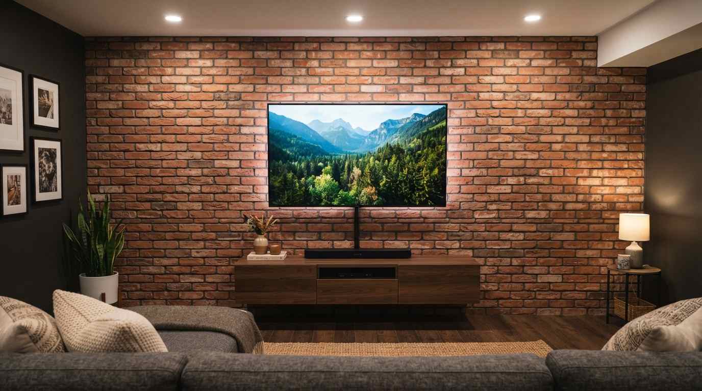The Brick Accent Wall
