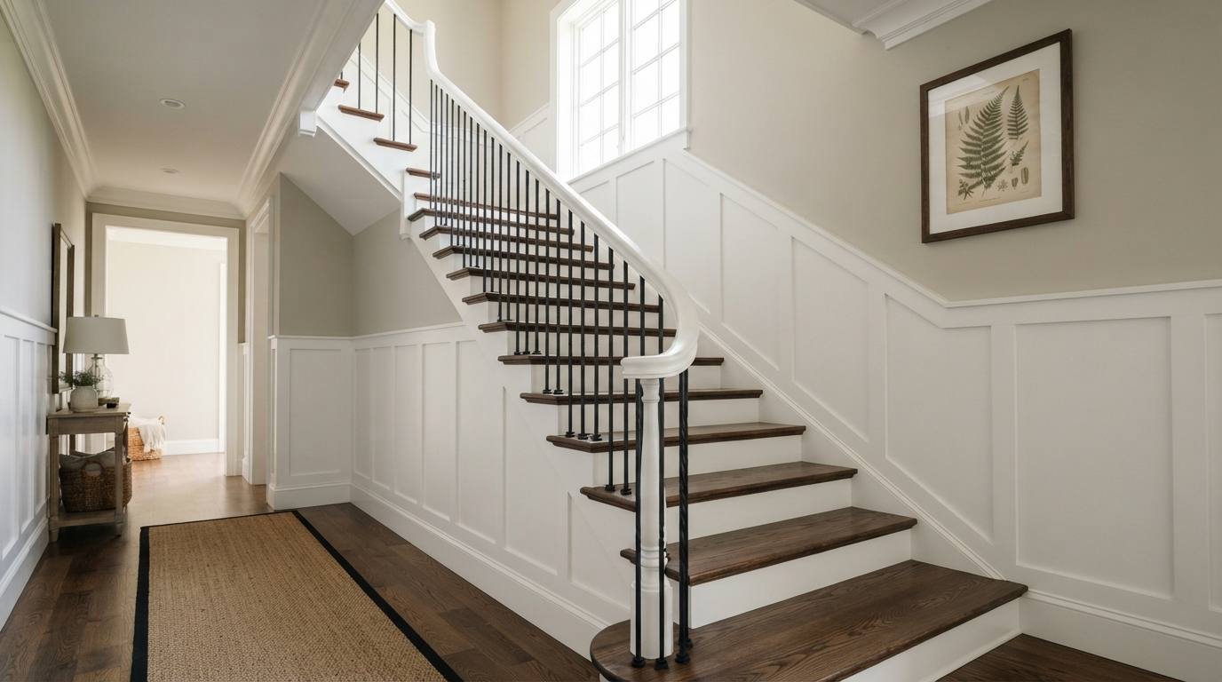 Wainscoting and Board-and-Batten Paneling