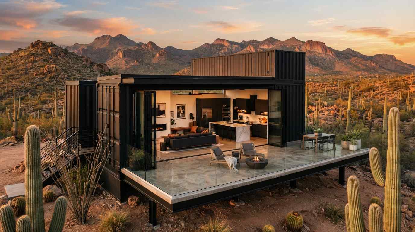 The Glass-Front Modern Design