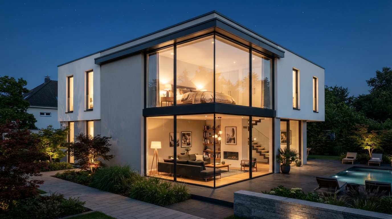 The Glass Corner House