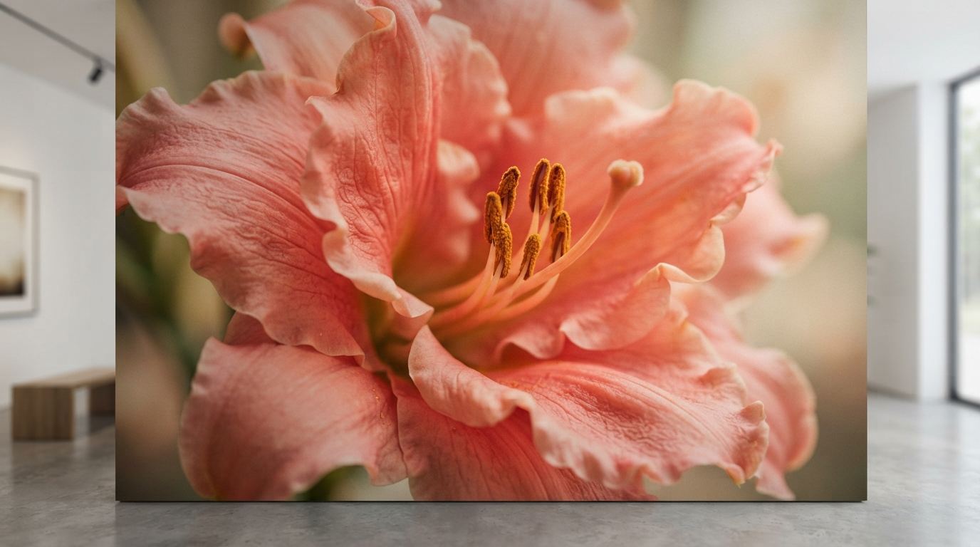 Oversized Single Lily Bloom