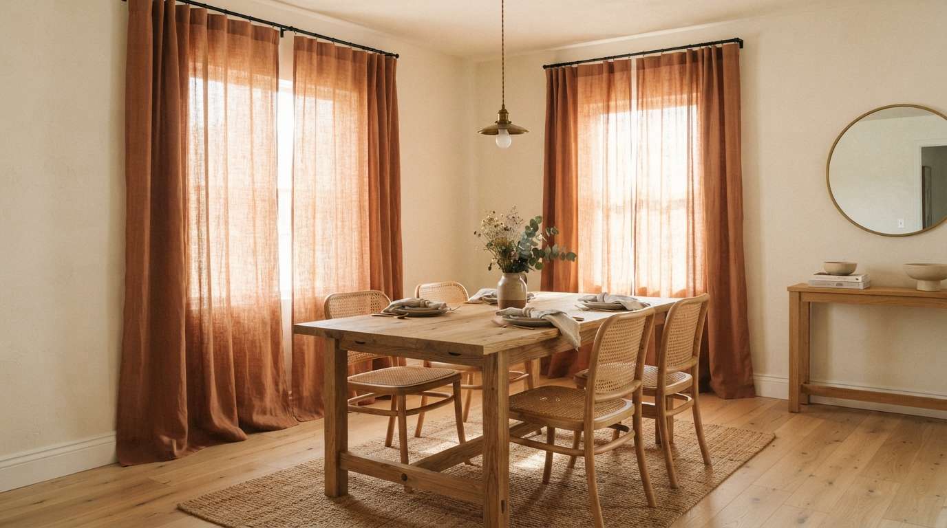 Terracotta Curtains 