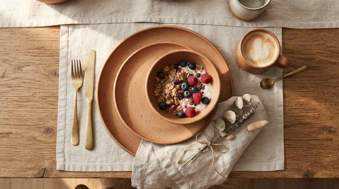 Terracotta Dinnerware for Everyday Use
