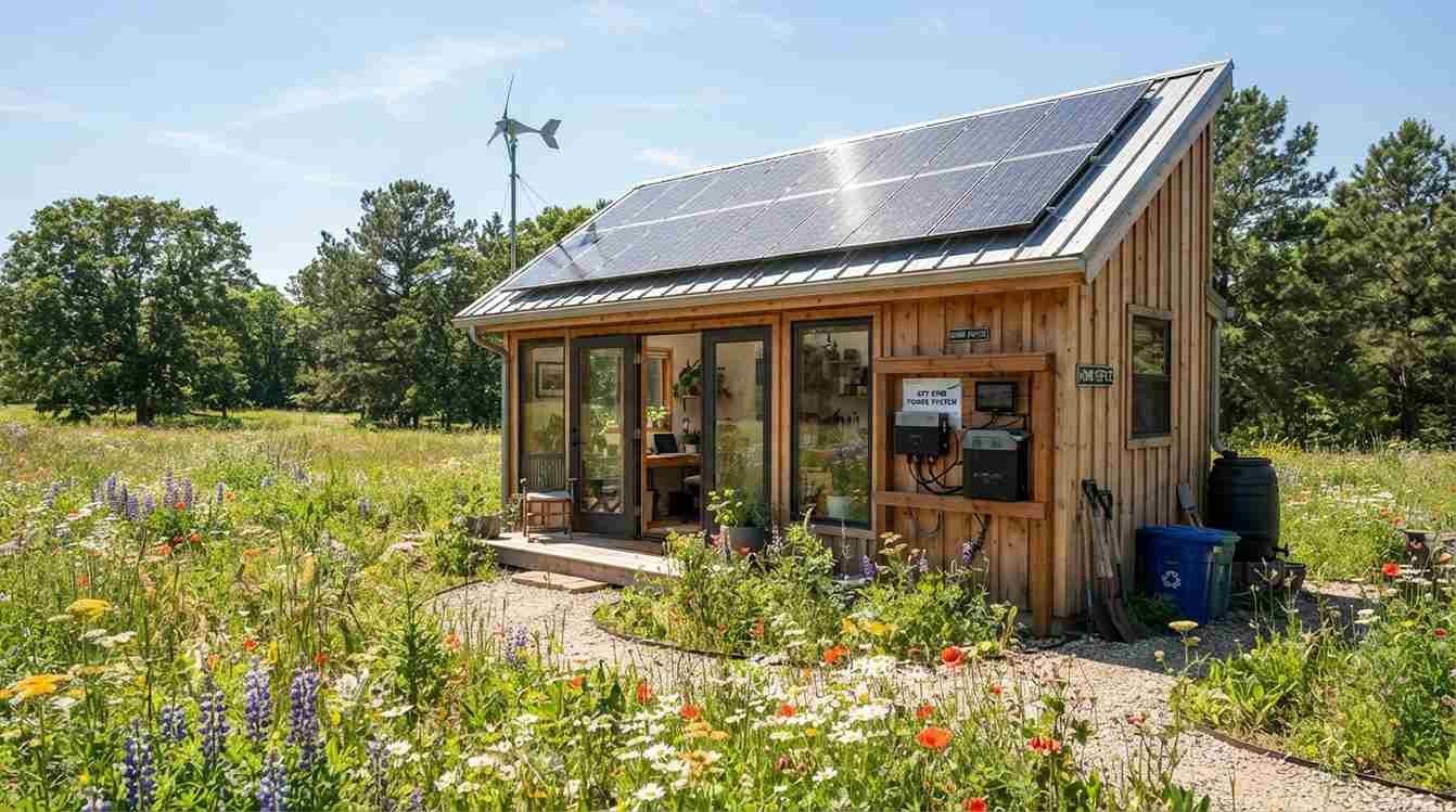 The Solar-Powered Off-Grid Office