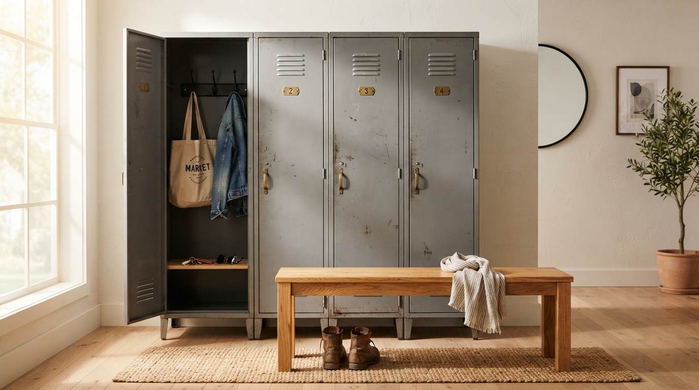 Metal Locker Storage
