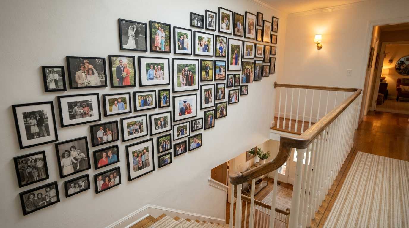 A Family Photo Timeline
