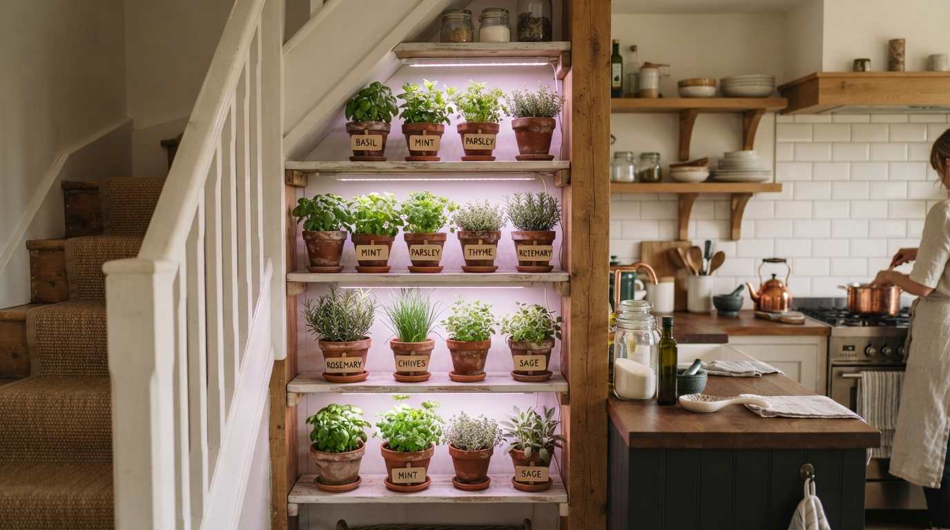 The Vertical Trellis Garden
