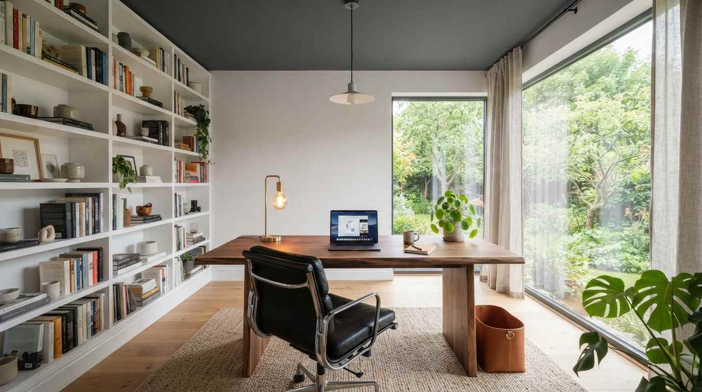 Charcoal Gray Ceiling
