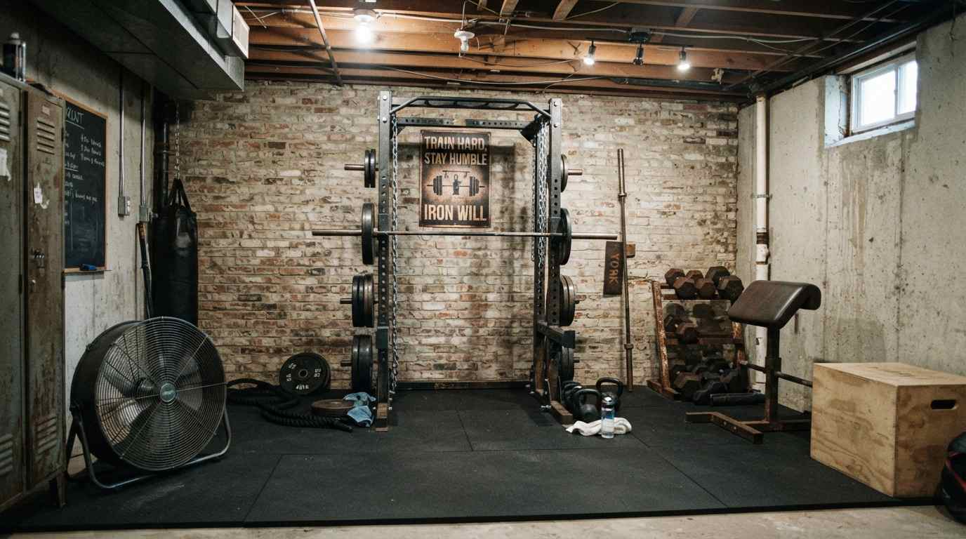 The Industrial Gym Setup