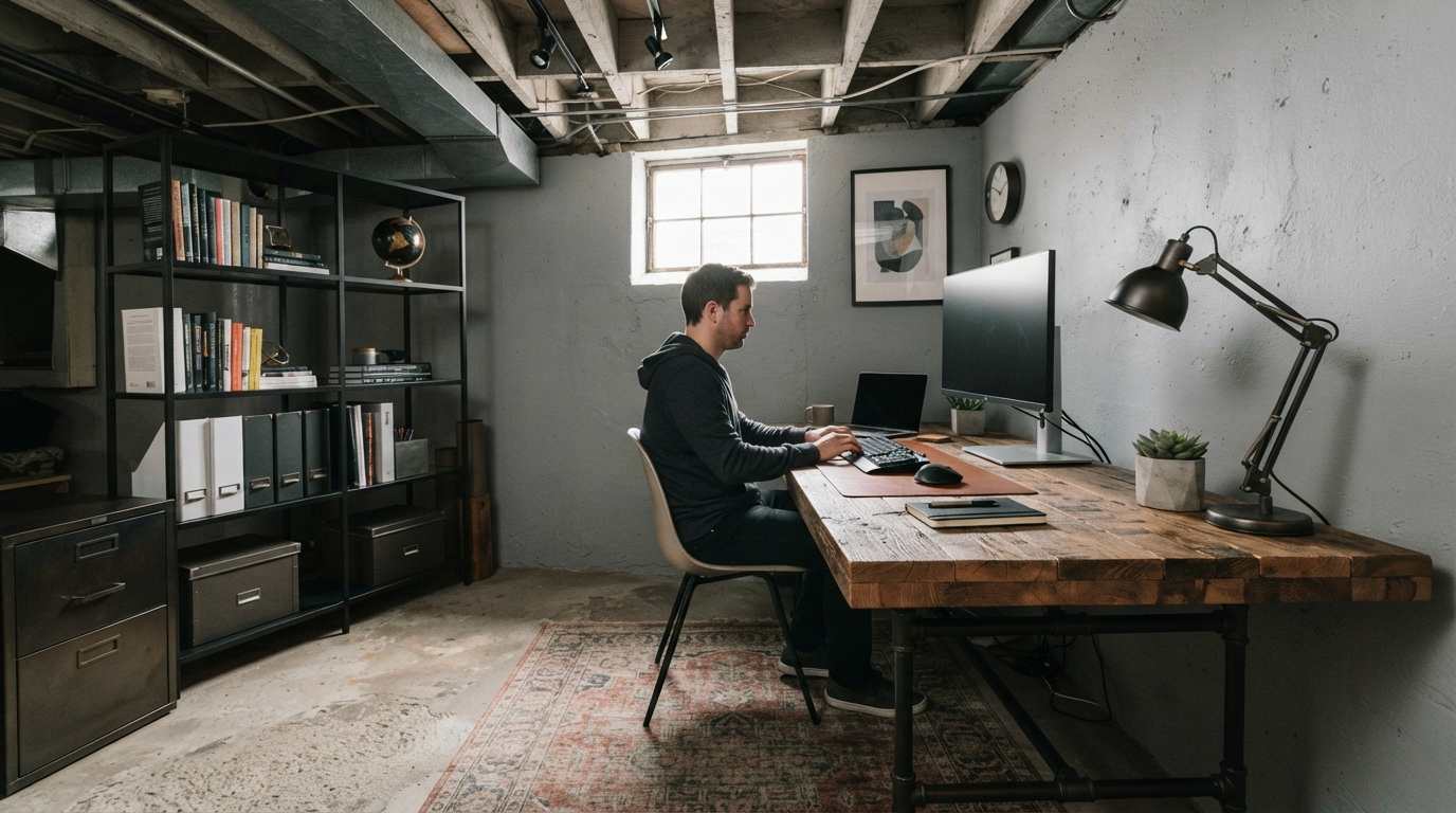 The Open-Plan Workspace