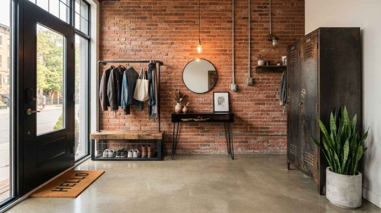 Industrial Entryway Ideas