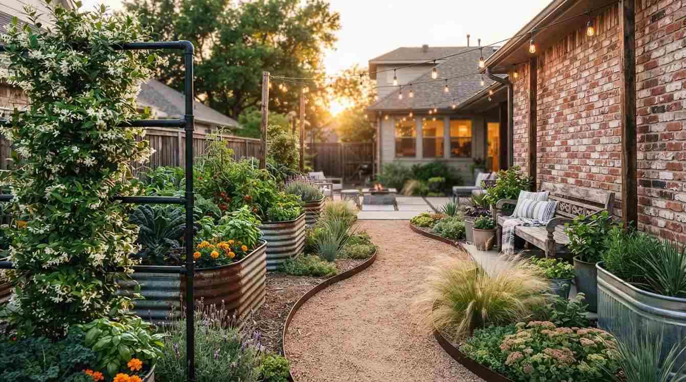Industrial Garden Ideas: