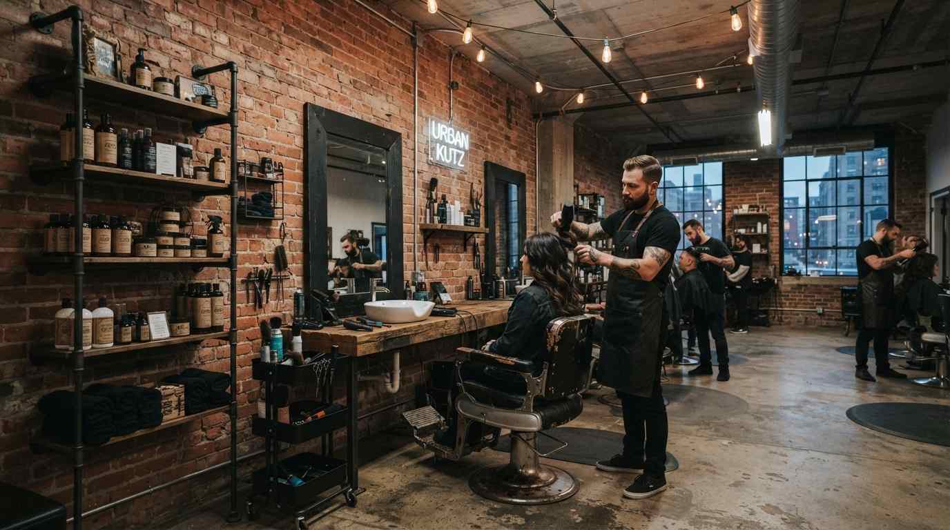 The Industrial Loft Salon