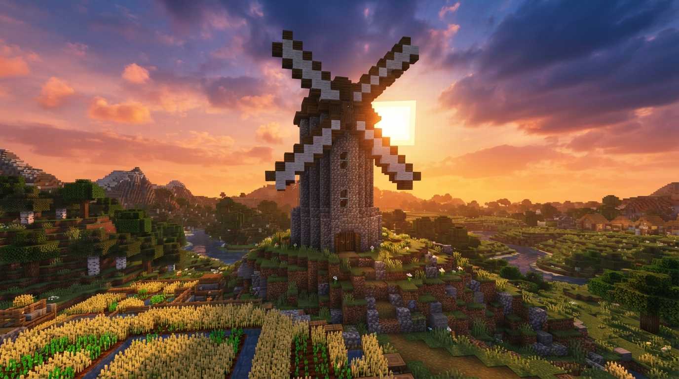 Medieval Windmill