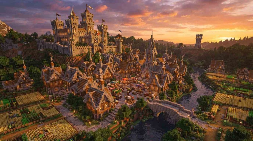 Minecraft Medieval Builds