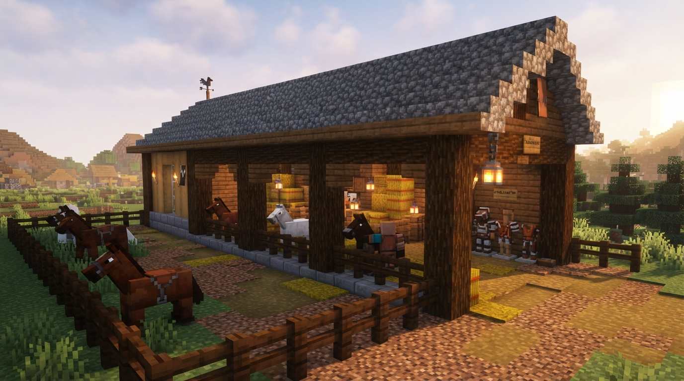 Medieval Stable