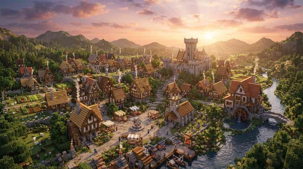 Minecraft Medieval House Ideas