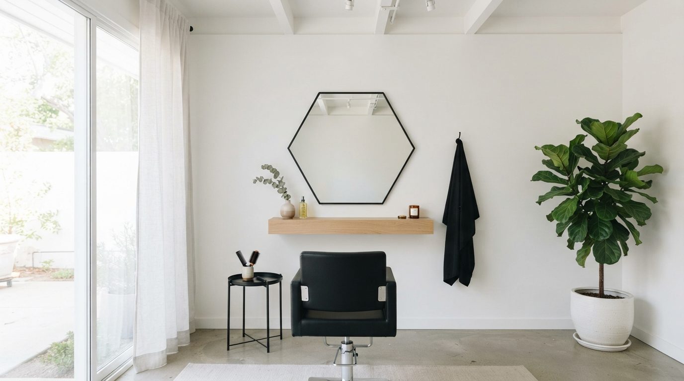 The Minimalist Scandinavian Salon