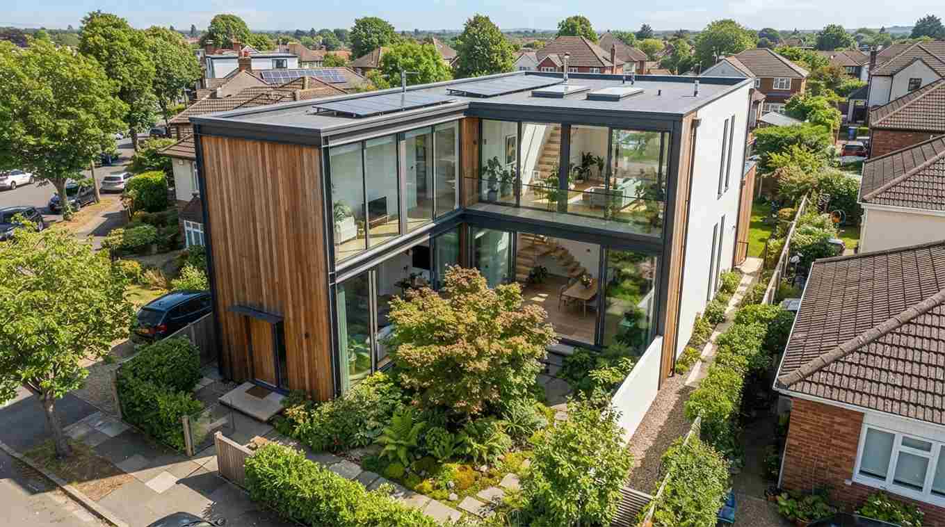 The Vertical Courtyard Home