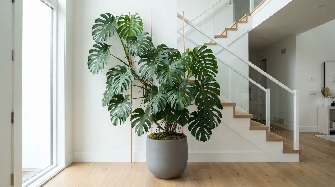 The Monstera Statement Wall
