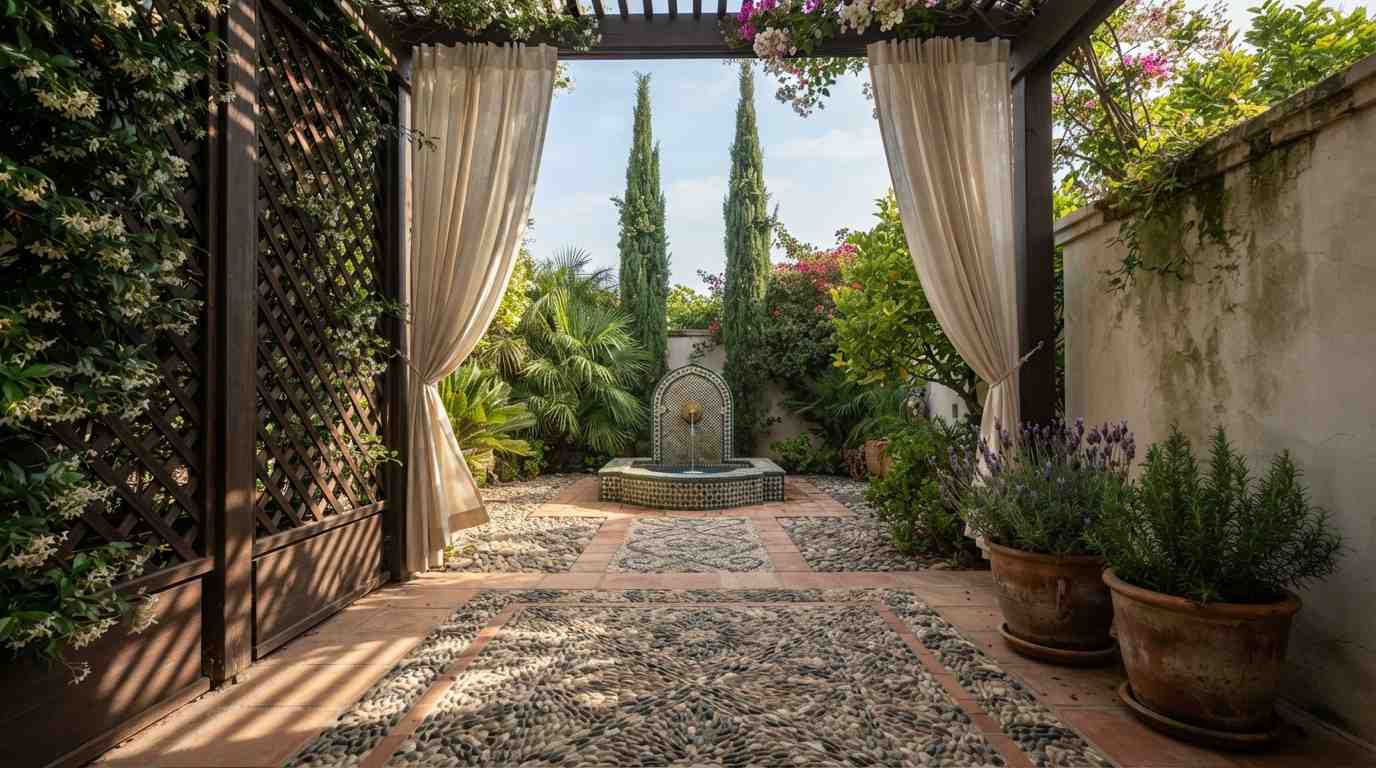Enclosed Courtyard Feel