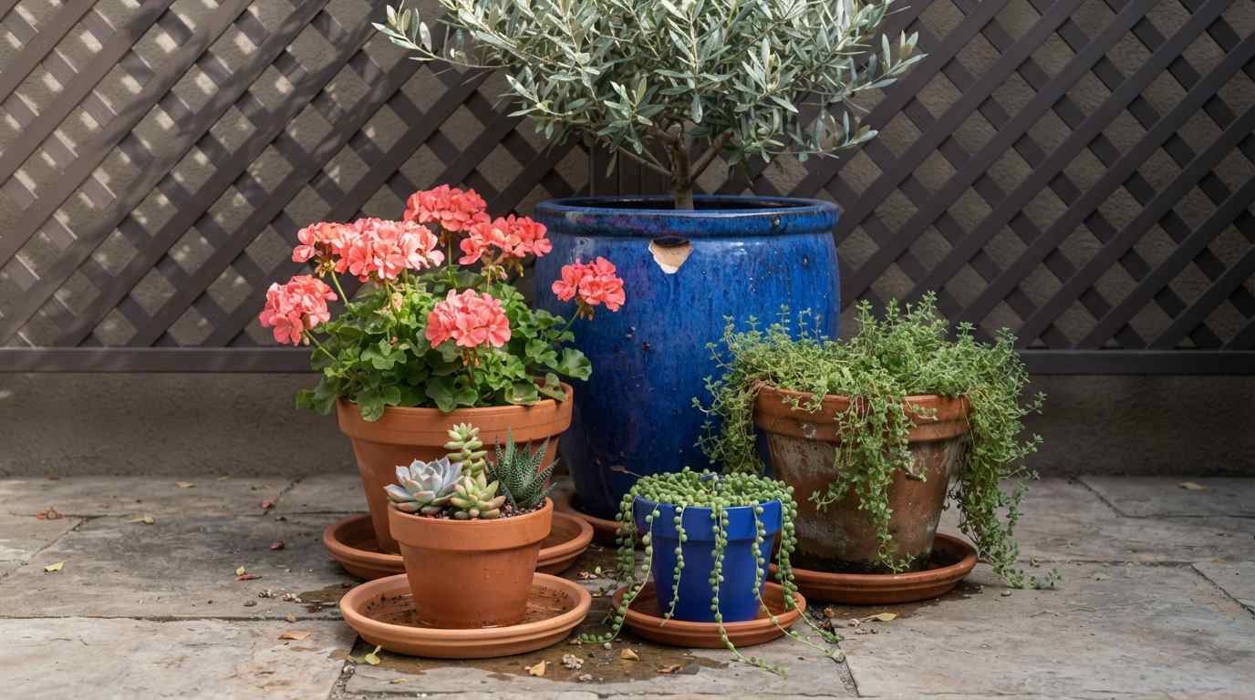 Potted Plant Arrangements