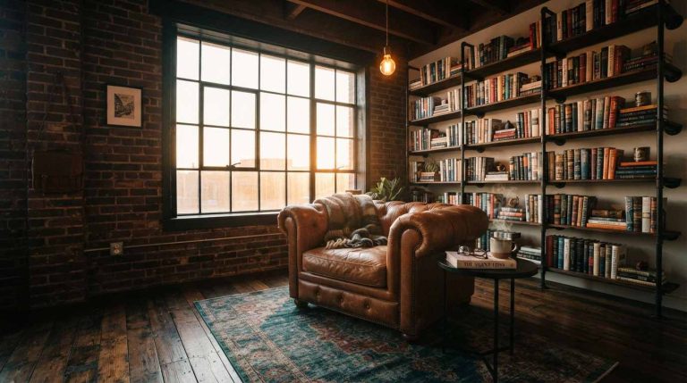 Industrial Reading Nook Ideas