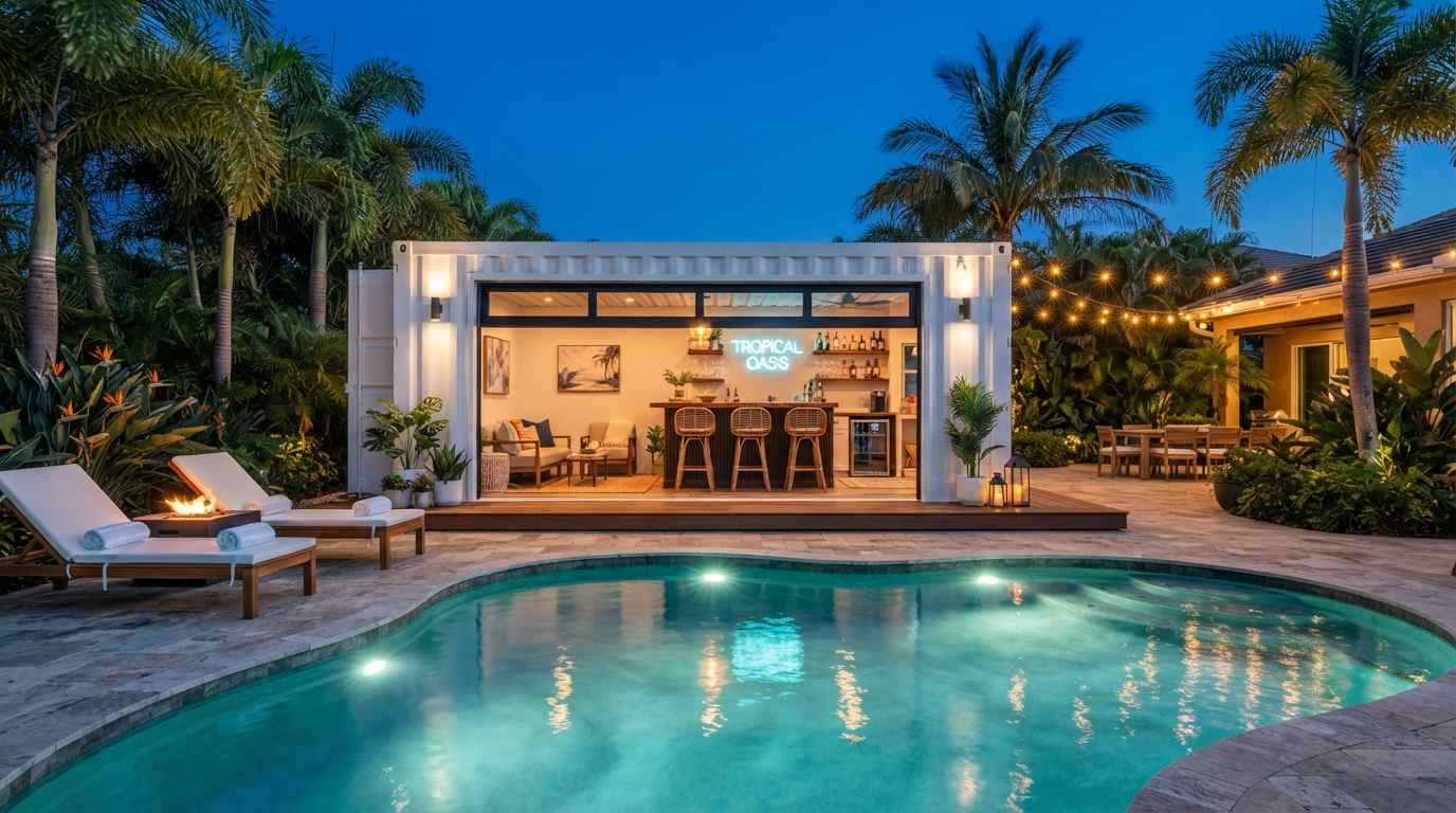 The Pool House Container