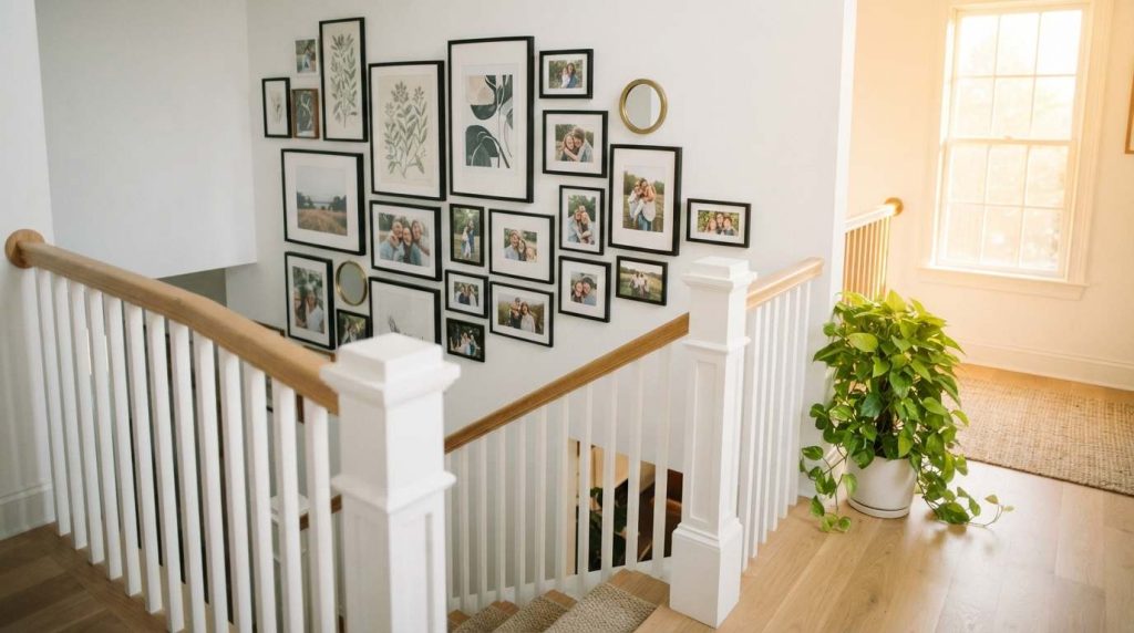 Staircase Wall and Landing Decor Ideas