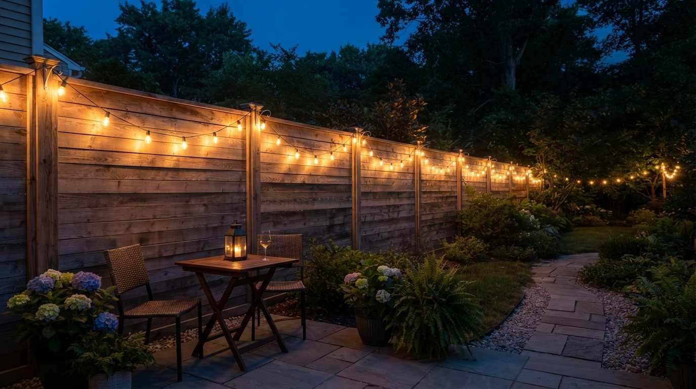  Fence Line Lighting