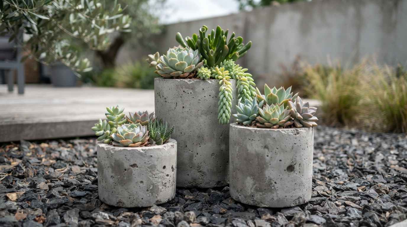 Concrete Planter Blocks
