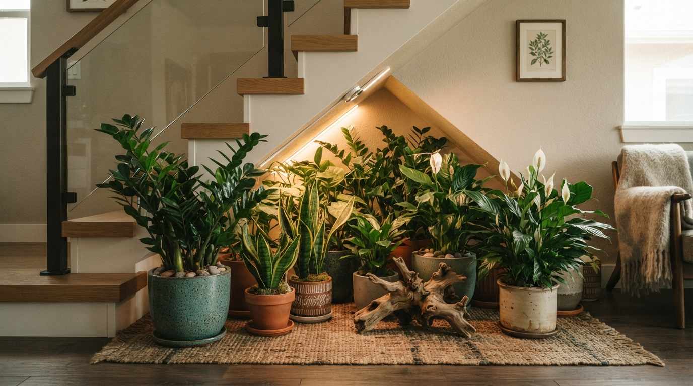 The Under-Stairs Jungle Nook
