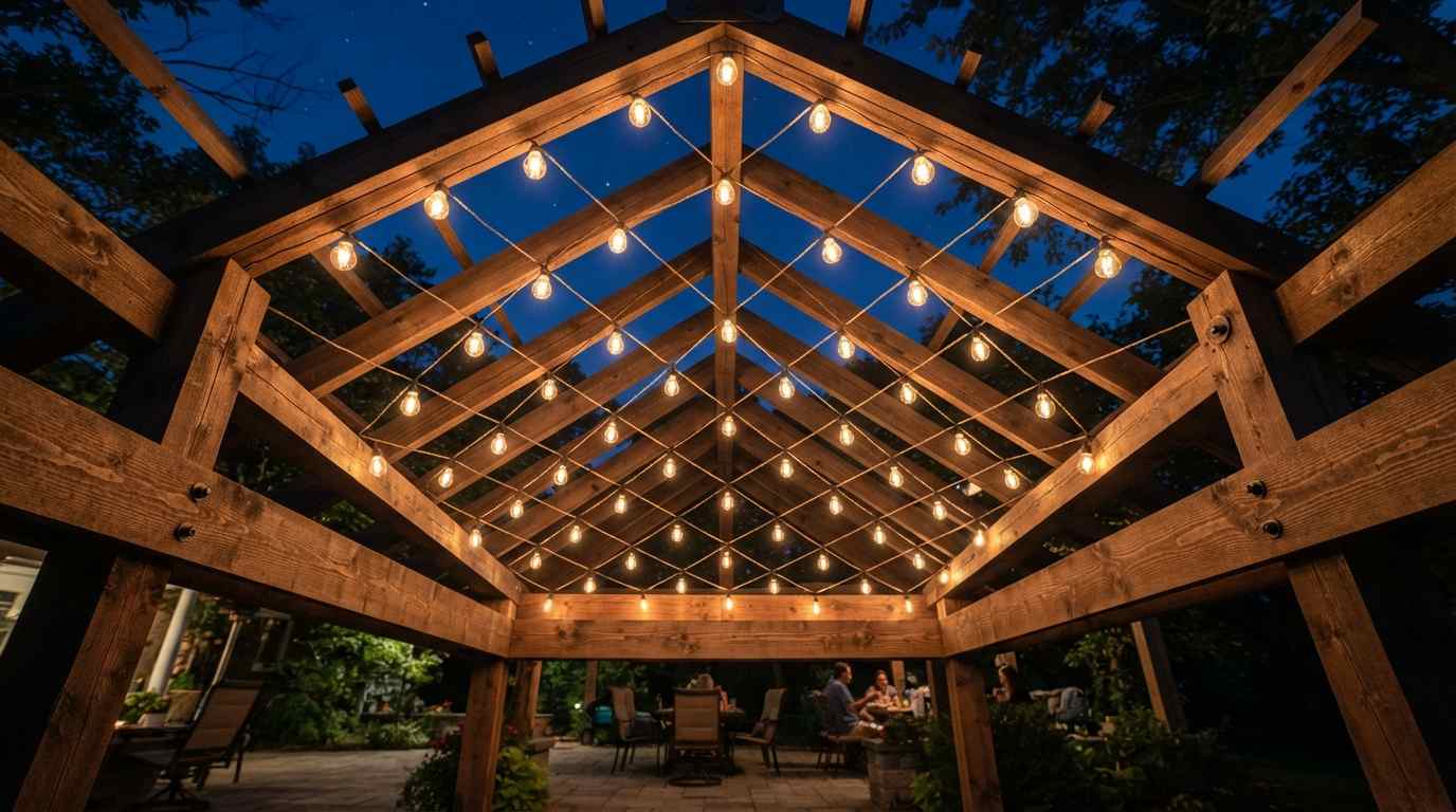 Pergola Zigzag Pattern
