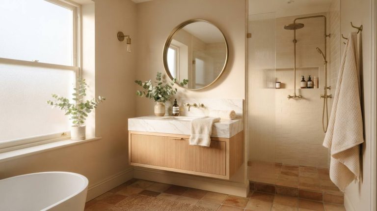 Warm Neutral Bathroom Ideas