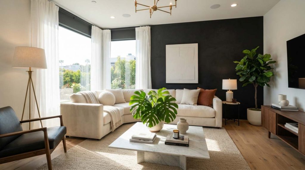 Black Accent Wall Ideas