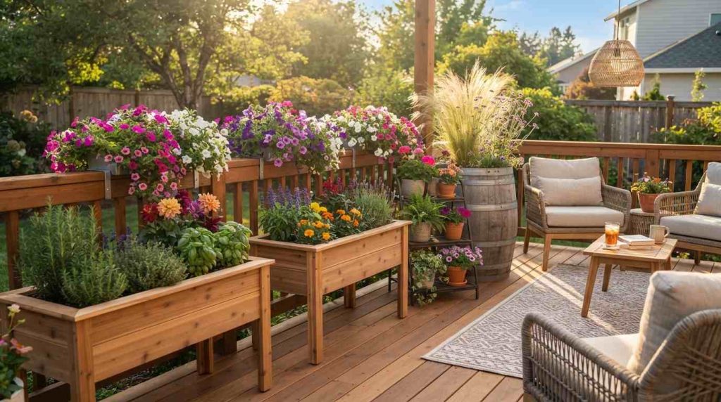 Deck and Balcony Planters